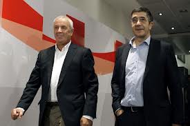 Pachi Vázquez y Patxi López, derrotados en las urnas