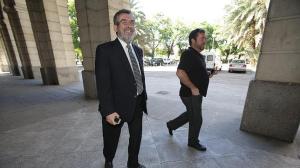 Antonio Rivas entrando al juicio de Mercasevilla por el que ha sido condenado.