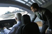 Handout photo of Spain's Prince Felipe during inaugural trip of Spain's newest AVE high speed train service from Barcelona to Fiigueres -0HPX5873.jpg-