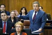 Zoido en el Parlamento de Andalucía
