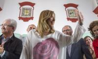 SUSANA DÍAZ CELeBRA RESULTADOS PSOE EN ANDALUCÍA