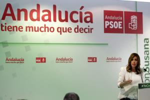 SUSANA DÍAZ SE REÚNE CON EMPRESARIOS EN LOS BARRIOS (CÁDIZ)