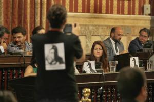 Sevilla. 26-Junio-2015. Pleno en el Ayuntamiento de Sevilla. Foto : Raul Doblado. Archsev